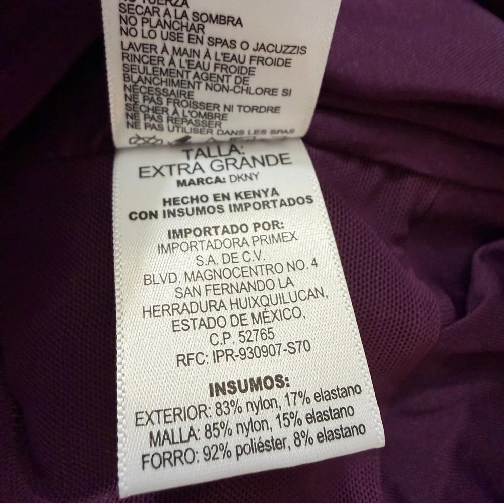 DKNY Sport 1 pc Convertible Strap Swimsuit - Picture 12 of 14